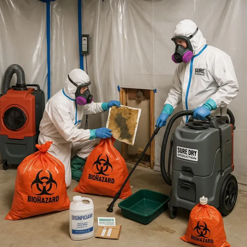 Contaminated Water Handling Protocols process in Ponderosa Park, CO